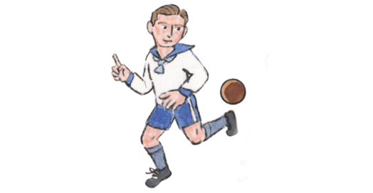 似島とサッカー